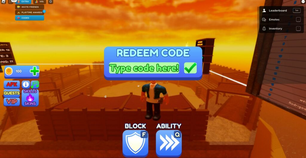 Blade Ball Code