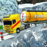 Extreme Winter Oil Tanker